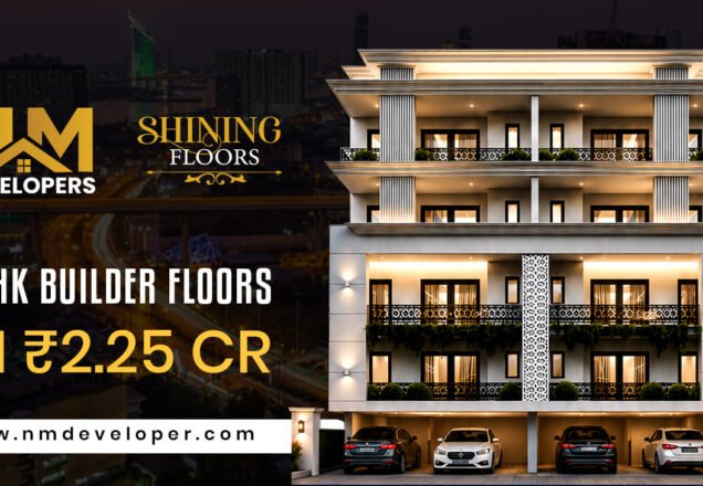 3BHK Builder Floors in ₹2.25 Cr